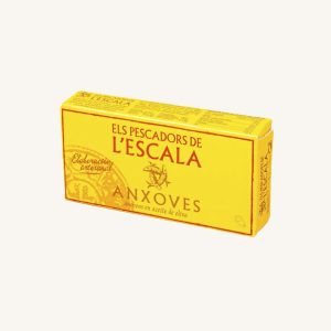El Pescador de L´Escala Anchovy fillets in olive oil, artisan, from Girona – Mediterranean Sea, small can 48 gr (29 gr drained) main