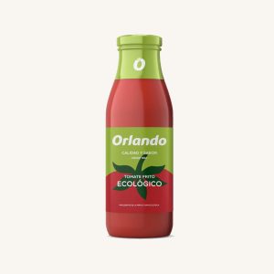 Orlando Ecological fried tomato sauce (tomate frito), from La Rioja, bottle 500g